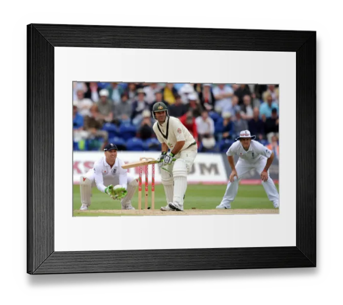 Framed Print : Alastair Cook, Matt Prior, Ricky Ponting & Andrew Straus Framed Print : Alastair Cook, Matt Prior, Ricky Ponting & Andrew Straus