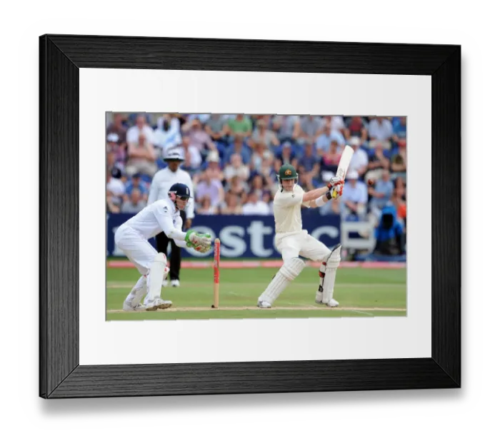 Framed Print : Matt Prior & Brad Haddin Framed Print : Matt Prior & Brad Haddin