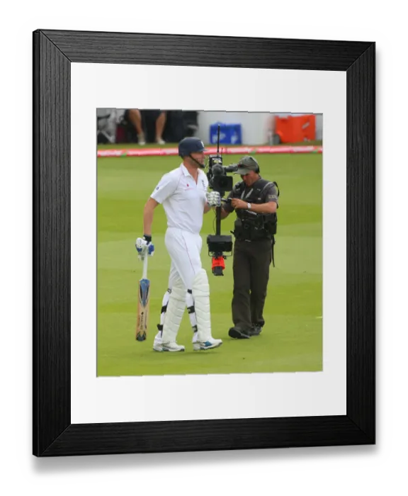 Framed Print : Andrew Flintoff Last Test At Lords Framed Print : Andrew Flintoff Last Test At Lords