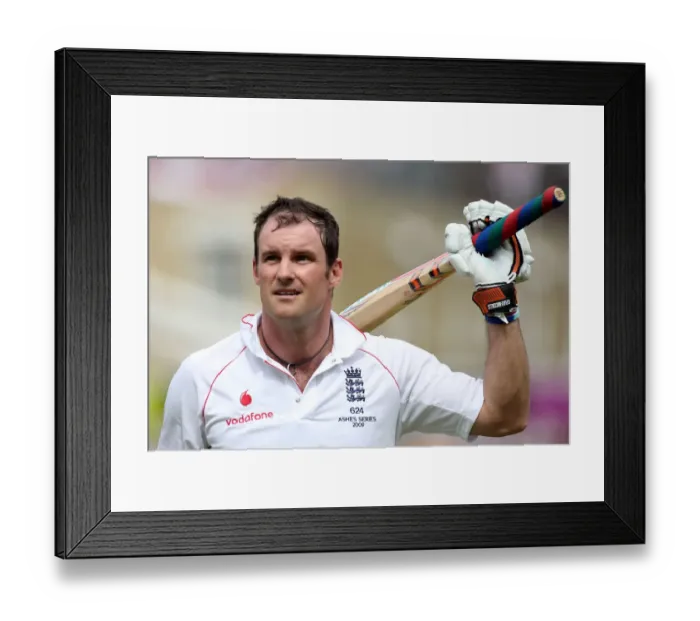 Framed Print : Andrew Strauss Walks Off To Loud Applause After 75 Runs Framed Print : Andrew Strauss Walks Off To Loud Applause After 75 Runs