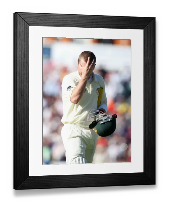 Framed Print : Brad Haddin Framed Print : Brad Haddin