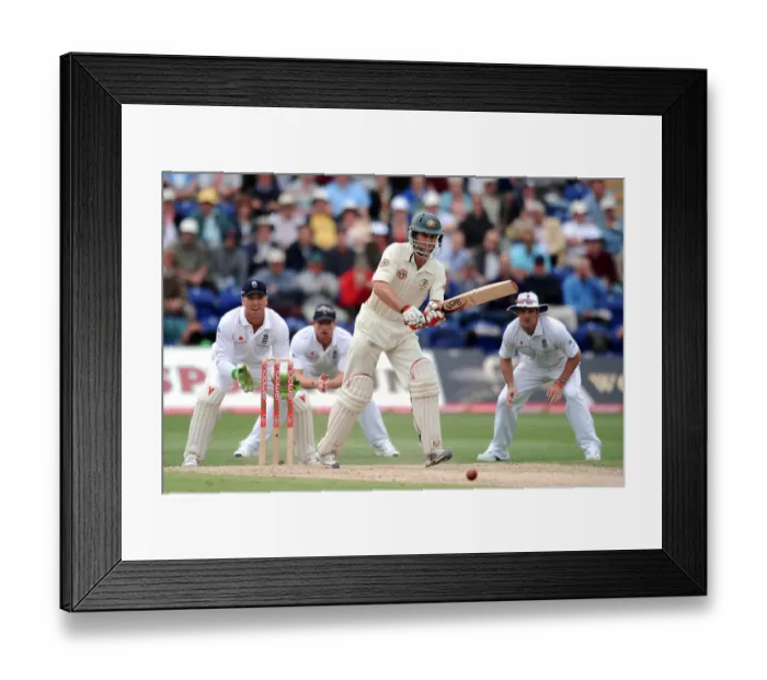 Framed Print : Matt Prior, Paul Collingwood, Simon Katich & Andrew Stra Framed Print : Matt Prior, Paul Collingwood, Simon Katich & Andrew Stra