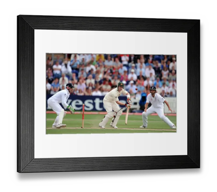 Framed Print : Matt Prior, Brad Haddin & Alastair Cook