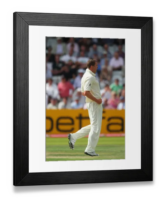 Framed Print : Peter Siddle Celebrates