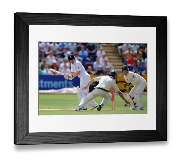 Framed Print : Paul Collingwood, Simon Katich & Brad Haddin Paul Collin Framed Print : Paul Collingwood, Simon Katich & Brad Haddin Paul Collin