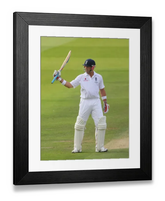 Framed Print : Matt Prior Celebrates His 50 Framed Print : Matt Prior Celebrates His 50