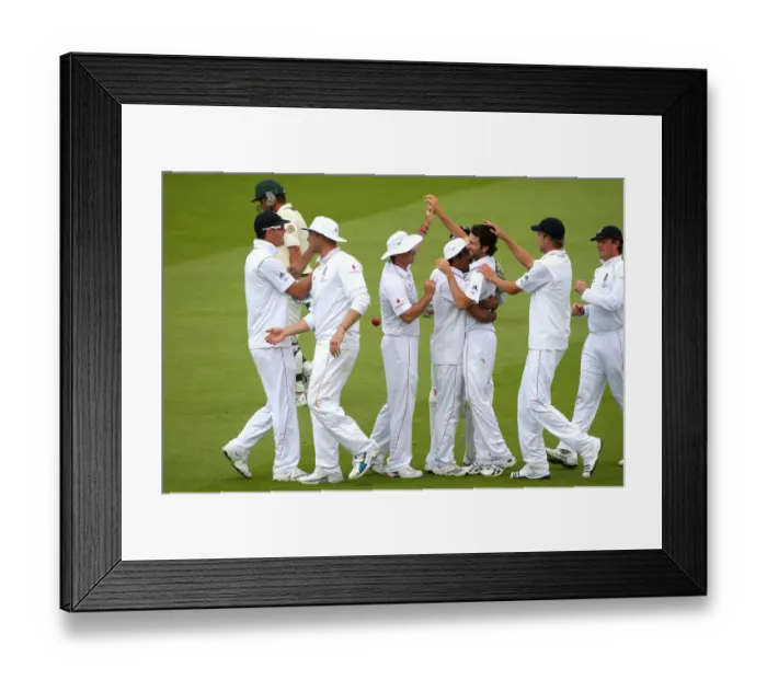 Framed Print : Andrew Strauss & Graham Onions Framed Print : Andrew Strauss & Graham Onions
