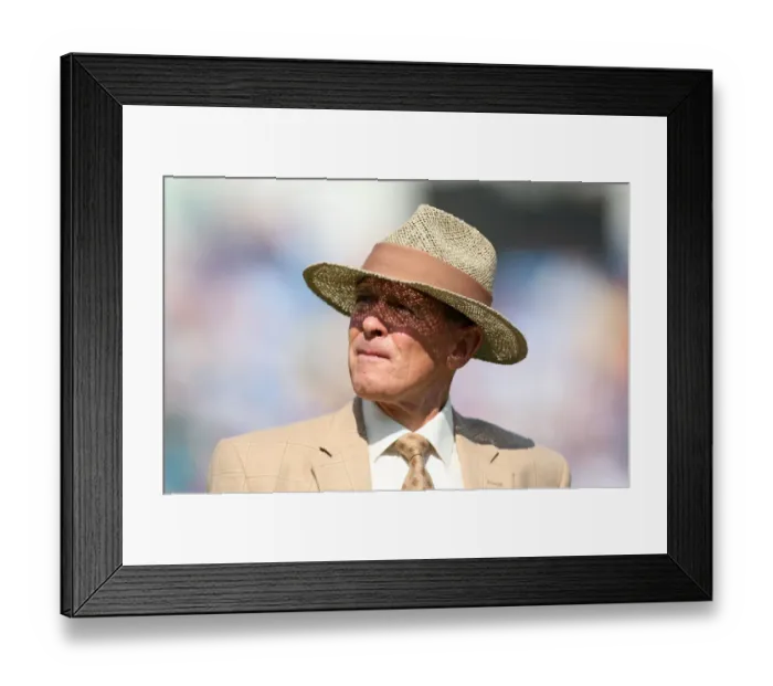 Framed Print : Geoffrey Boycott Framed Print : Geoffrey Boycott