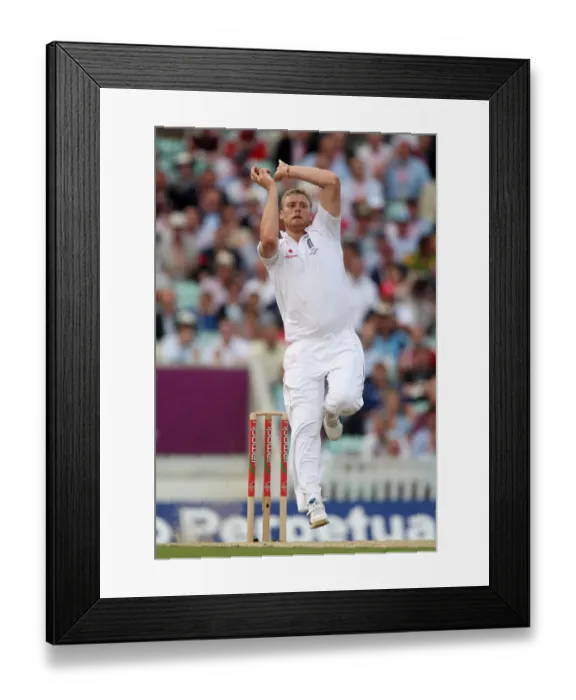 Framed Print : Andrew Flintoff Framed Print : Andrew Flintoff