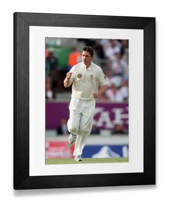 Framed Print : Marcus North Celebrates Alistair Cook Wicket Framed Print : Marcus North Celebrates Alistair Cook Wicket
