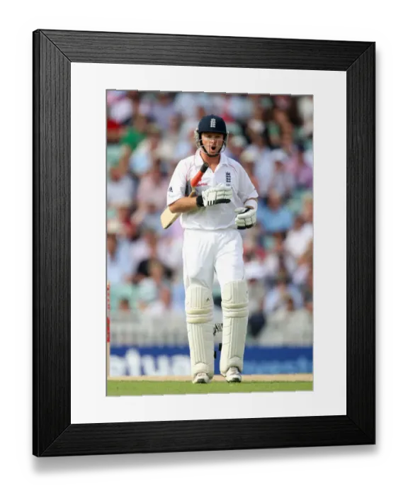 Framed Print : Ian Bell Out For 72 Framed Print : Ian Bell Out For 72