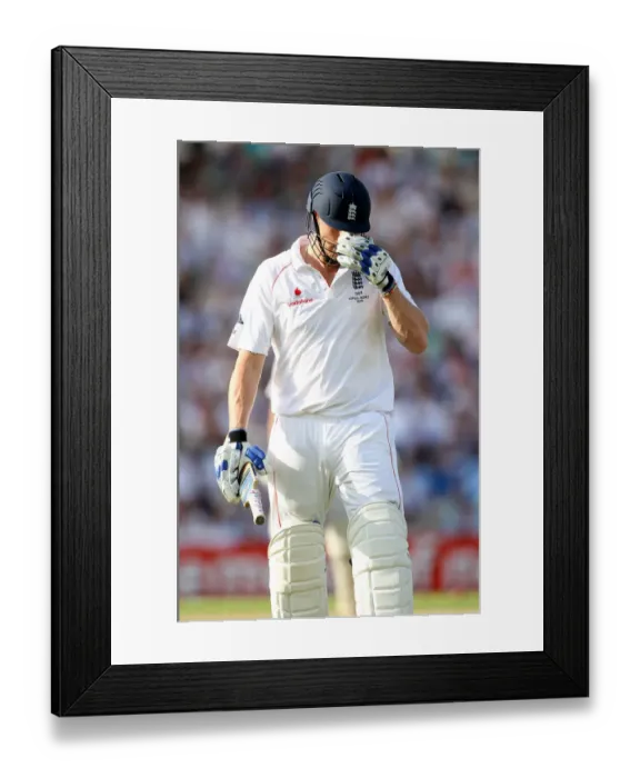 Framed Print : Andrew Flintoff Out For 7 Framed Print : Andrew Flintoff Out For 7