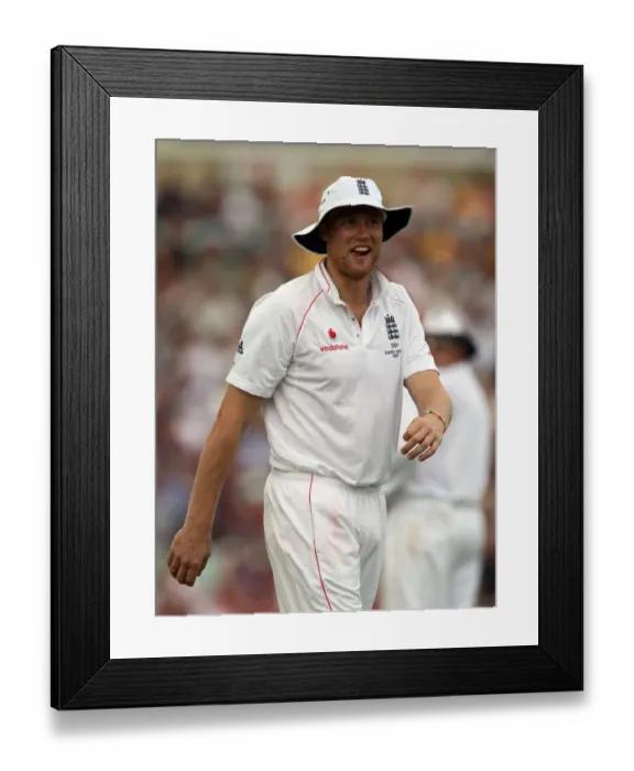 Framed Print : Andrew Flintoff Framed Print : Andrew Flintoff