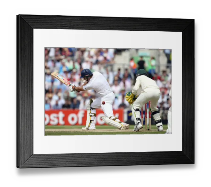 Framed Print : Andrew Strauss Is Caught And Out For 75 Framed Print : Andrew Strauss Is Caught And Out For 75