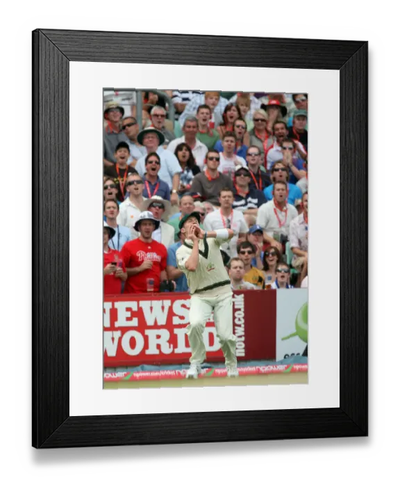Framed Print : Peter Siddle Catches Flintoff