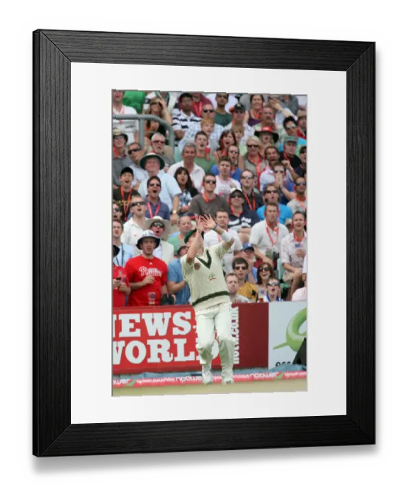 Framed Print : Peter Siddle Catches Andrew Flintoff