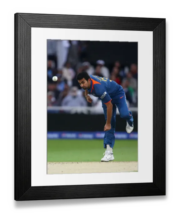 Framed Print : Irfan Pathan Framed Print : Irfan Pathan