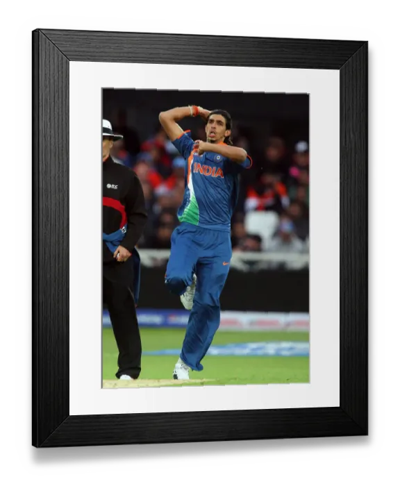 Framed Print : Ishant Sharma Framed Print : Ishant Sharma