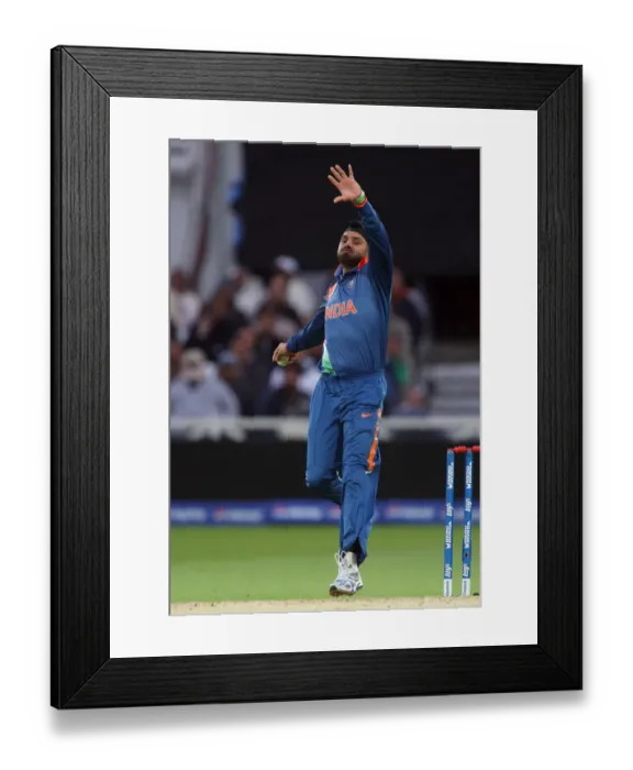Framed Print : Harbhajan Singh Framed Print : Harbhajan Singh