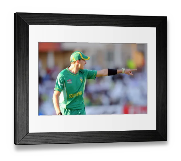 Framed Print : Dale Steyn Framed Print : Dale Steyn