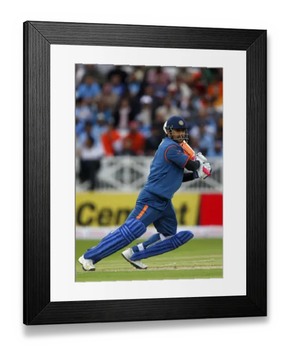 Framed Print : Mahendra Singh Dhoni