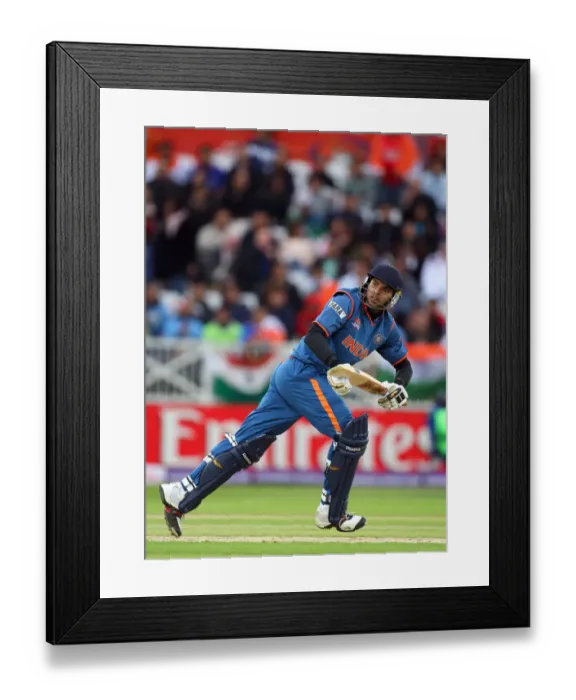 Framed Print : Yuvraj Singh