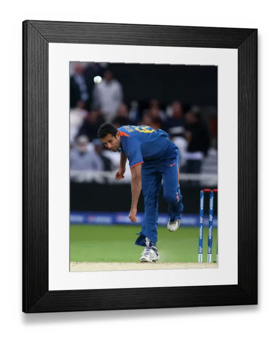 Framed Print : Irfan Pathan Framed Print : Irfan Pathan