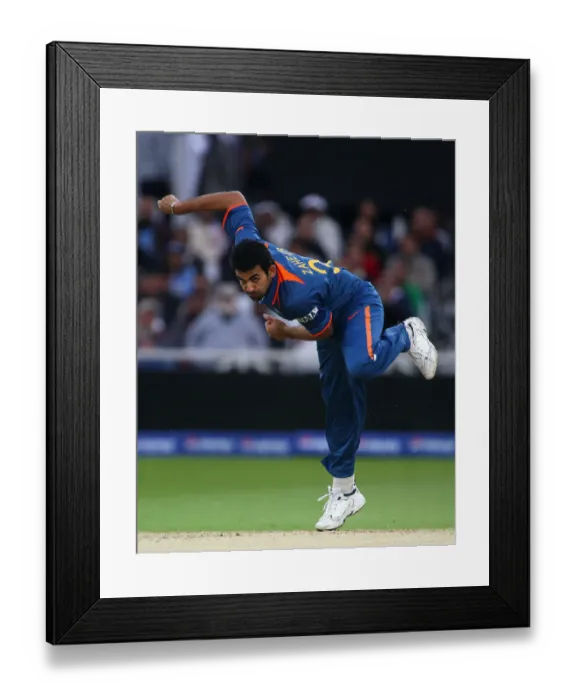 Framed Print : Irfan Pathan Framed Print : Irfan Pathan