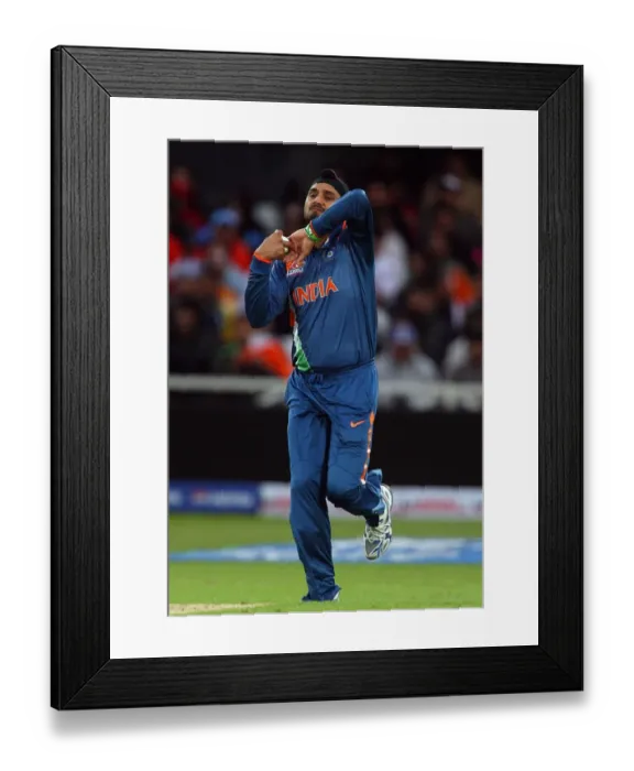 Framed Print : Harbhajan Singh