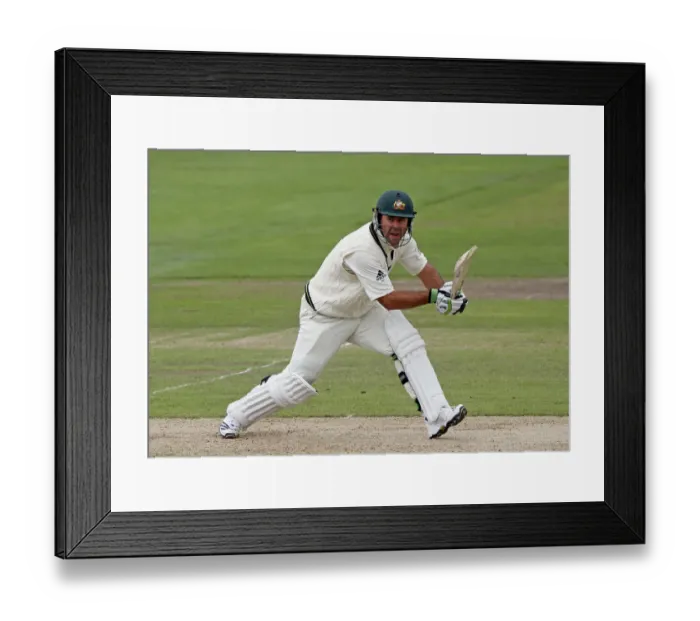 Framed Print : Ricky Ponting Framed Print : Ricky Ponting