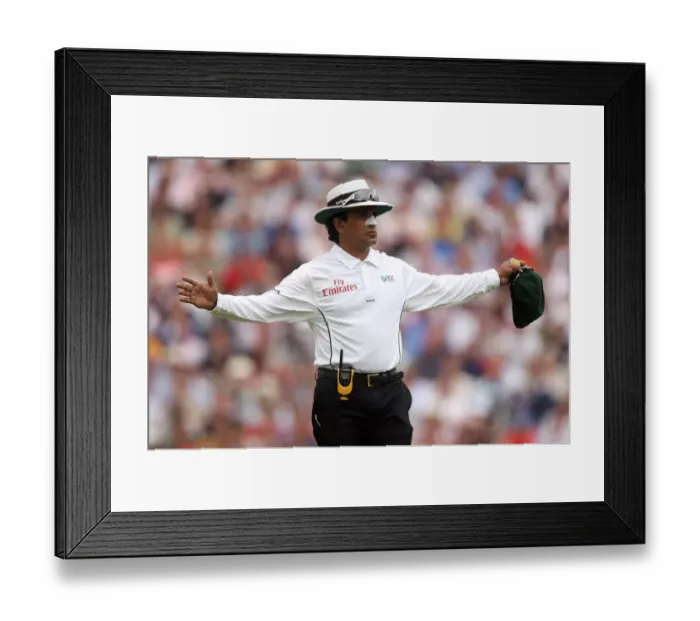Framed Print : Asad Rauf Cricket Umpire 5th Ashes Test Match Framed Print : Asad Rauf Cricket Umpire 5th Ashes Test Match