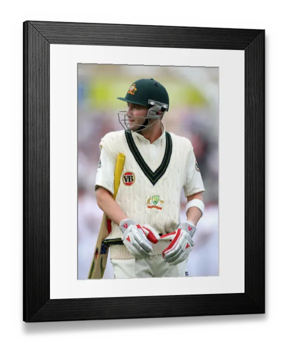 Framed Print : Michael Clarke