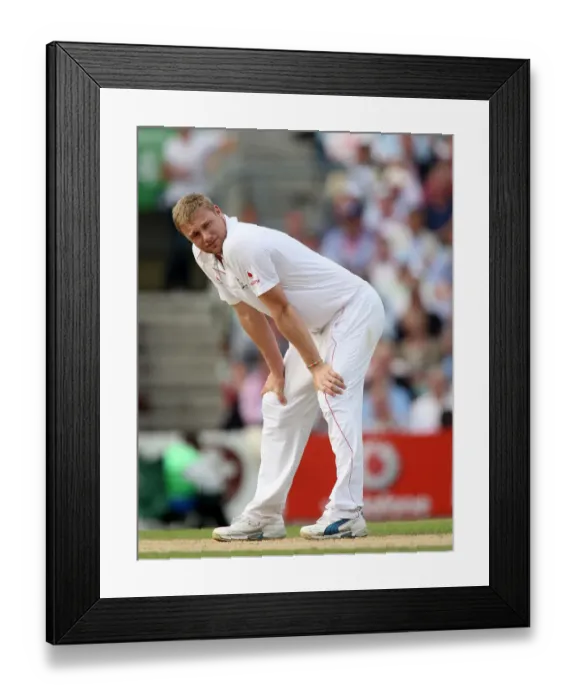 Framed Print : Andrew Flintoff Framed Print : Andrew Flintoff