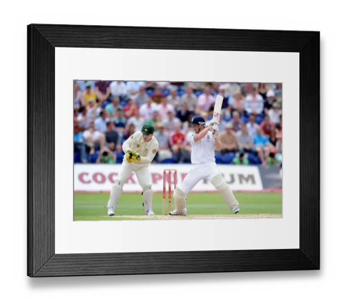 Framed Print : Brad Haddin & Paul Collingwood Framed Print : Brad Haddin & Paul Collingwood