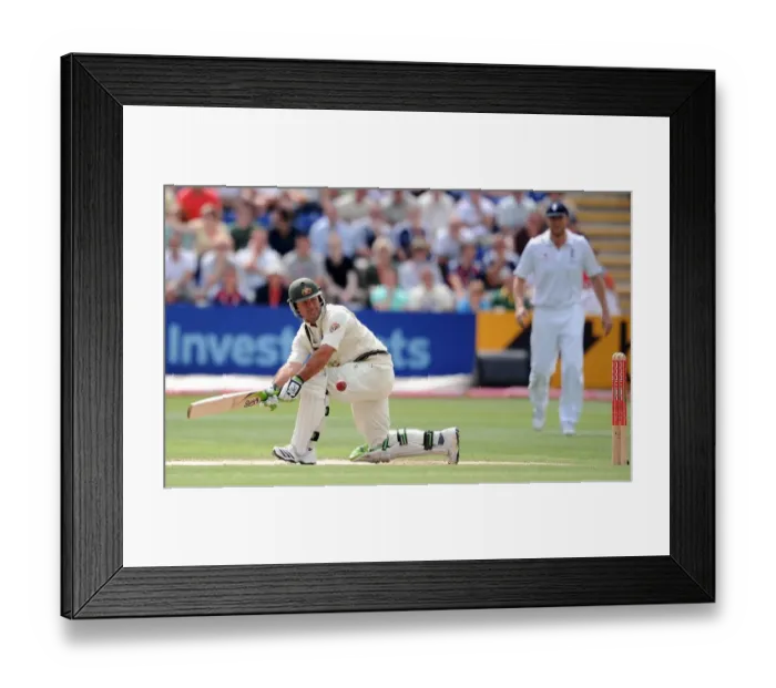 Framed Print : Ricky Ponting Framed Print : Ricky Ponting