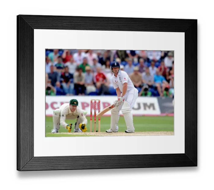 Framed Print : Brad Haddin & Paul Collingwood Framed Print : Brad Haddin & Paul Collingwood