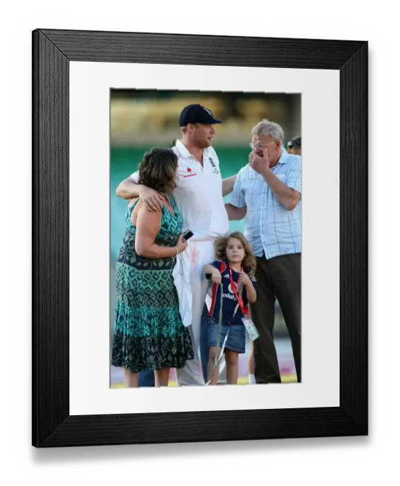 Framed Print : Colin, Susan, Andrew Flintoff & Mum And Dad Colin, Susan Framed Print : Colin, Susan, Andrew Flintoff & Mum And Dad Colin, Susan