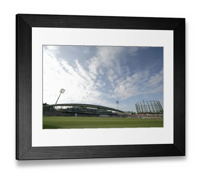 Framed Print : The Bit Oval Framed Print : The Bit Oval