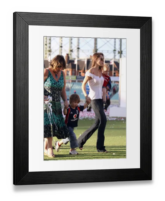 Framed Print : Rachael Flintoff With Susan, Rocky and Corey