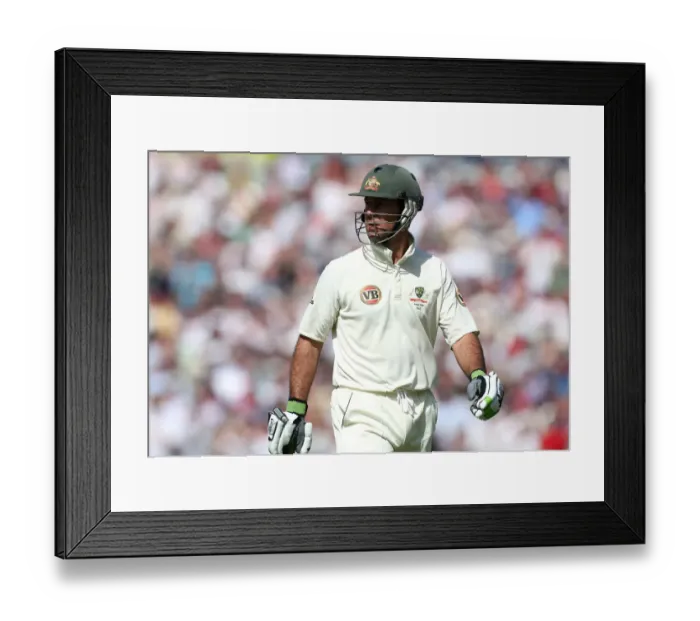 Framed Print : Ricky Ponting Framed Print : Ricky Ponting