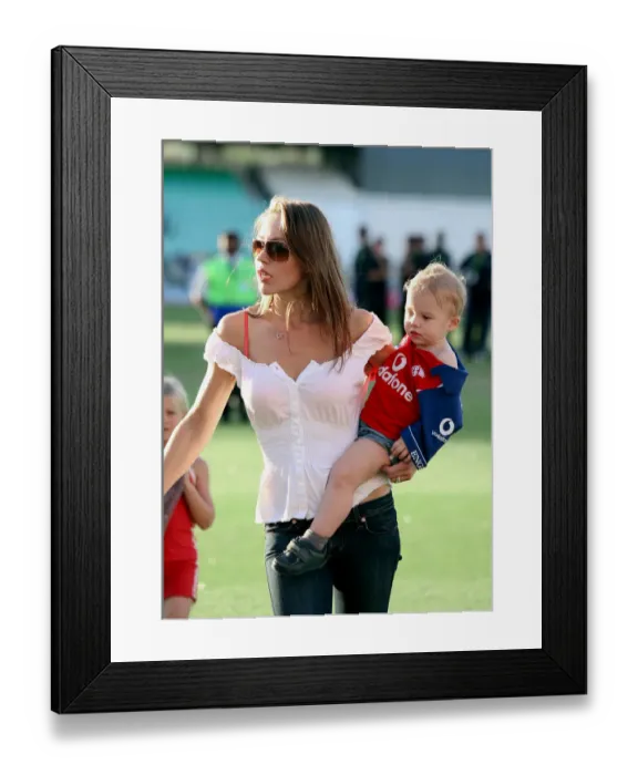 Framed Print : Rachael Flintoff With Rocky
