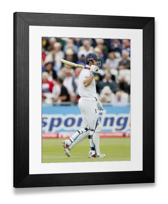 Framed Print : Andrew Strauss Trudges Off After 45 Framed Print : Andrew Strauss Trudges Off After 45