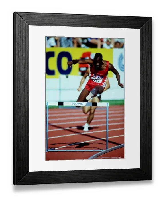 Framed Print : Edwin Moses Framed Print : Edwin Moses