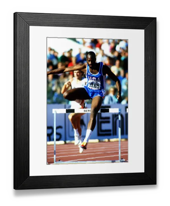 Framed Print : Edwin Moses Framed Print : Edwin Moses