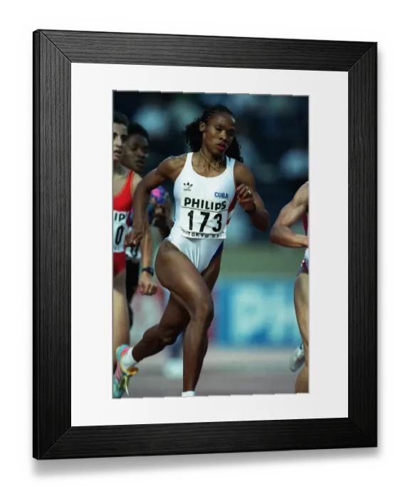 Framed Print : Ana Quirot Framed Print : Ana Quirot