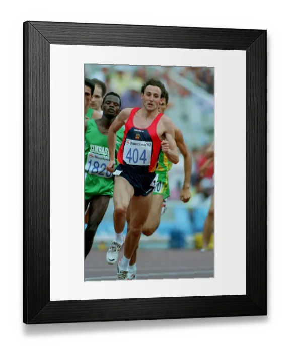 Framed Print : Fermin Cacho Ruiz Framed Print : Fermin Cacho Ruiz