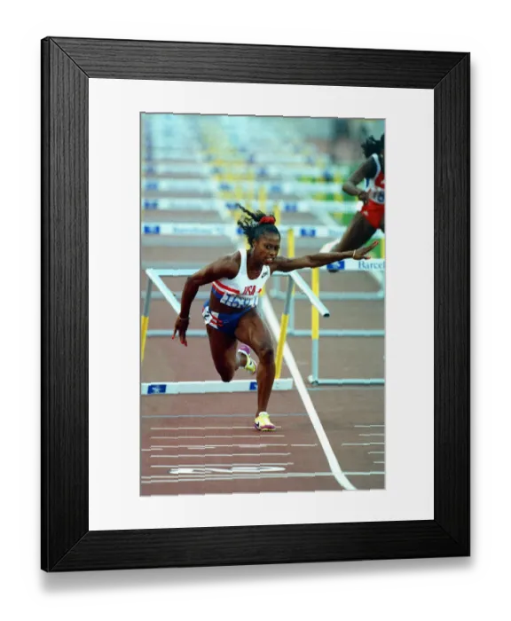 Framed Print : Gail Devers Framed Print : Gail Devers