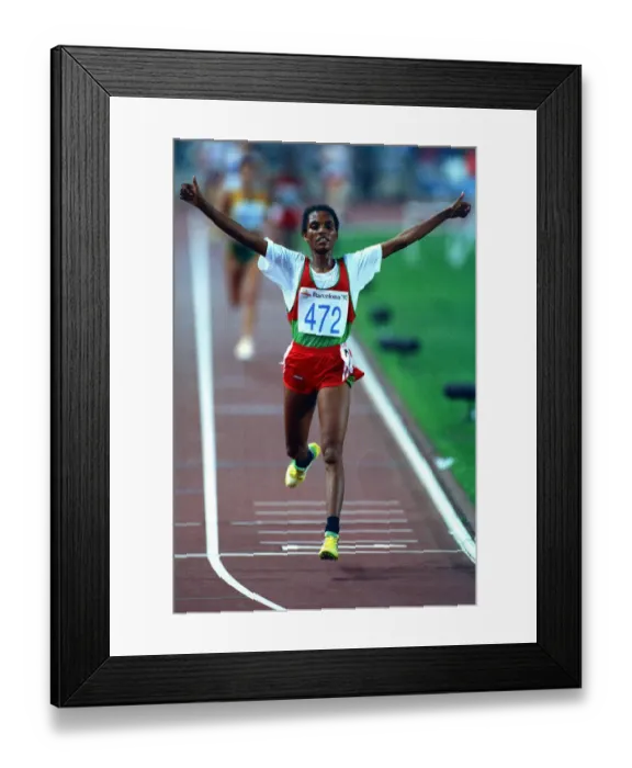 Framed Print : Derartu Tulu Framed Print : Derartu Tulu