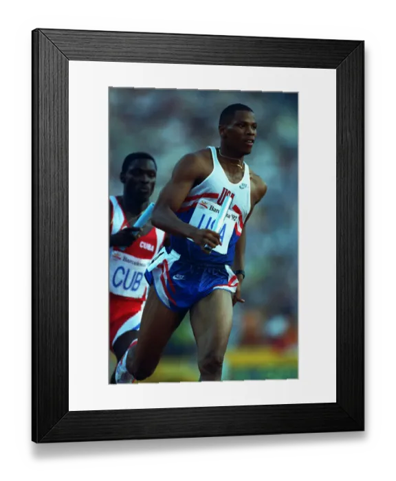 Framed Print : Quincy Watts