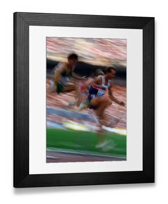 Framed Print : Movement 3000 Metres Steeplechase 28 August 1992 Date: 28 August 1992 Framed Print : Movement 3000 Metres Steeplechase 28 August 1992 Date: 28 August 1992